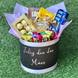 Box presente de chocolate feliz dia das mães - Ref. FM003-0